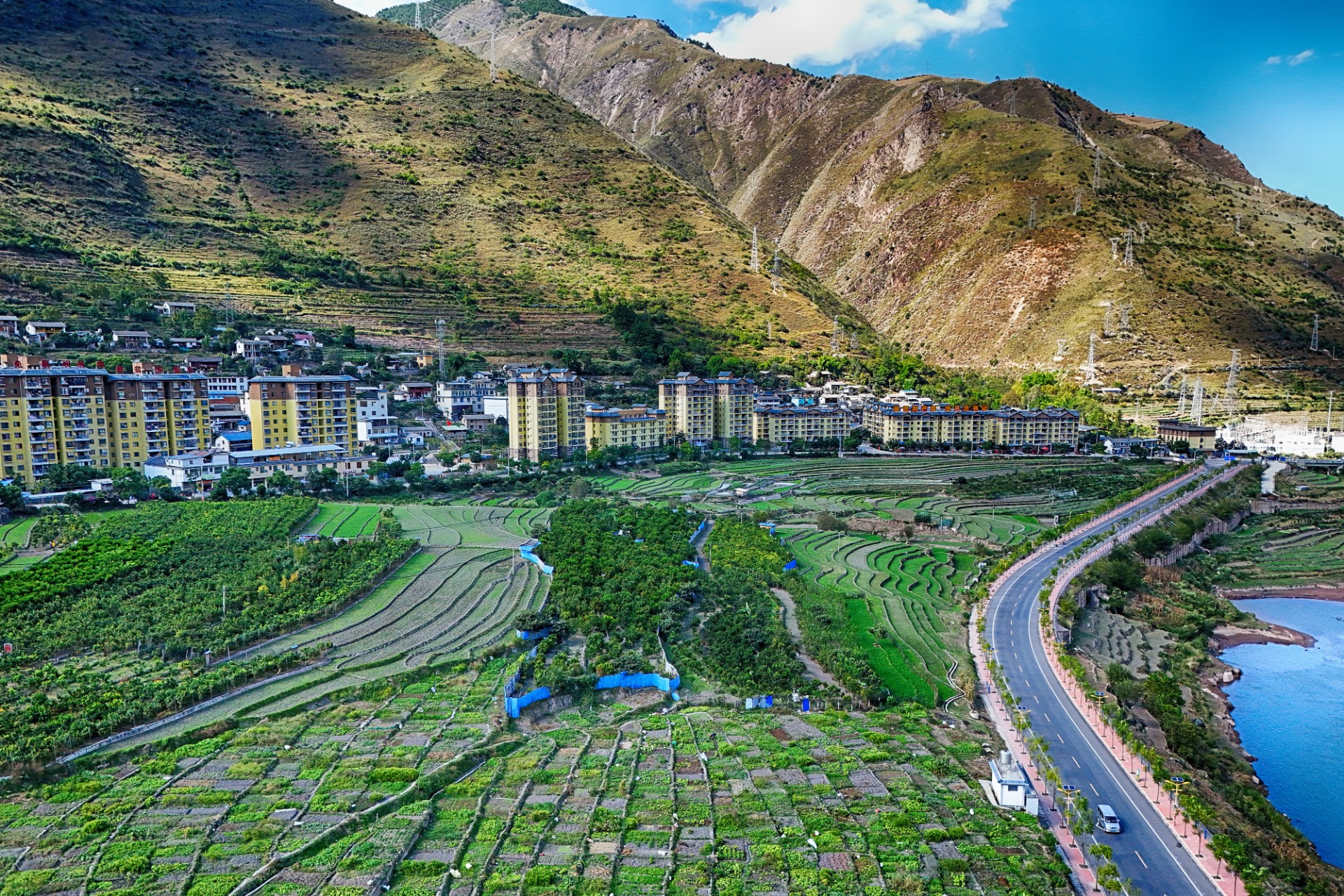 蘭坪兔峨易地扶貧搬遷項目
