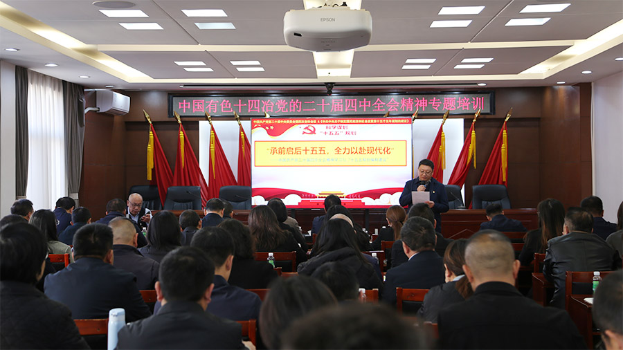 公司黨委舉辦學(xué)習(xí)貫徹黨的二十屆四中全會(huì)精神專題培訓(xùn) 推動(dòng)理論學(xué)習(xí)與實(shí)際工作深度融合