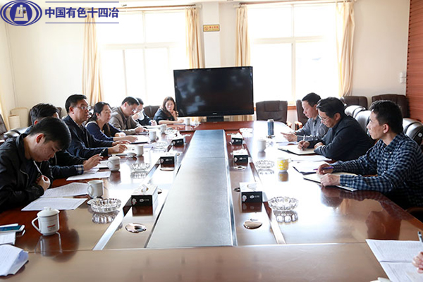 集團工會主席陳文雙到中國有色十四冶調(diào)研