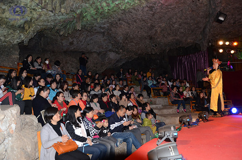 s在西游記大舞臺觀看演出